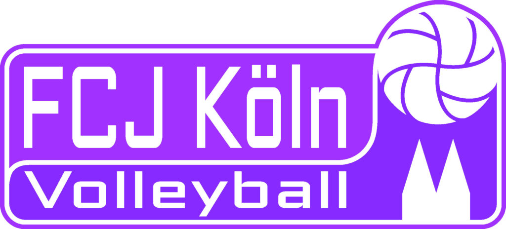 fcj logo roh volleyball lila