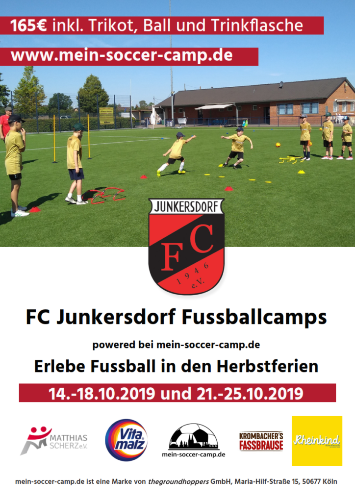 Herbstcamps beim FC Junkersdorf