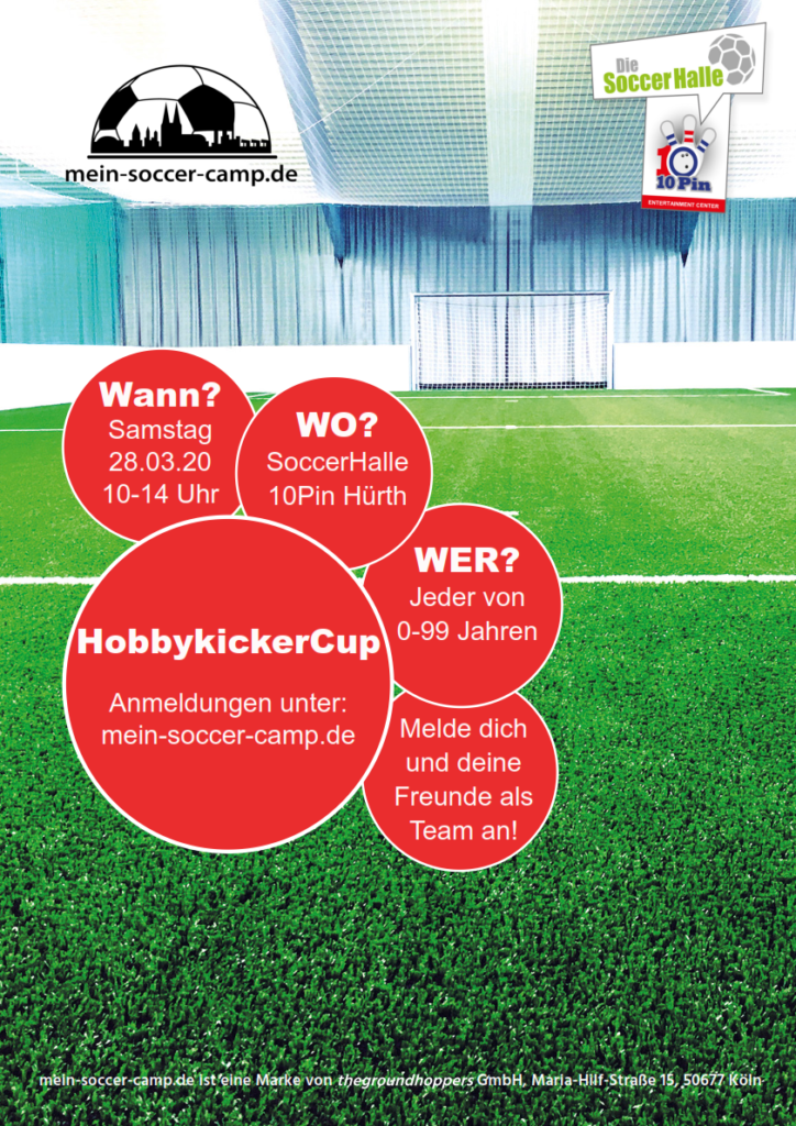 +++ Achtung - Terminänderung HobbykickerCup +++ 